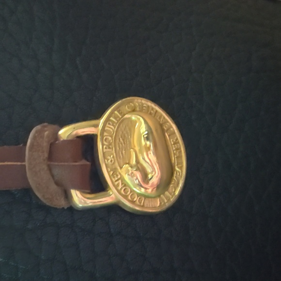 Black Dooney & Bourke Handbag with Brown details and handles - Picture 9 of 14